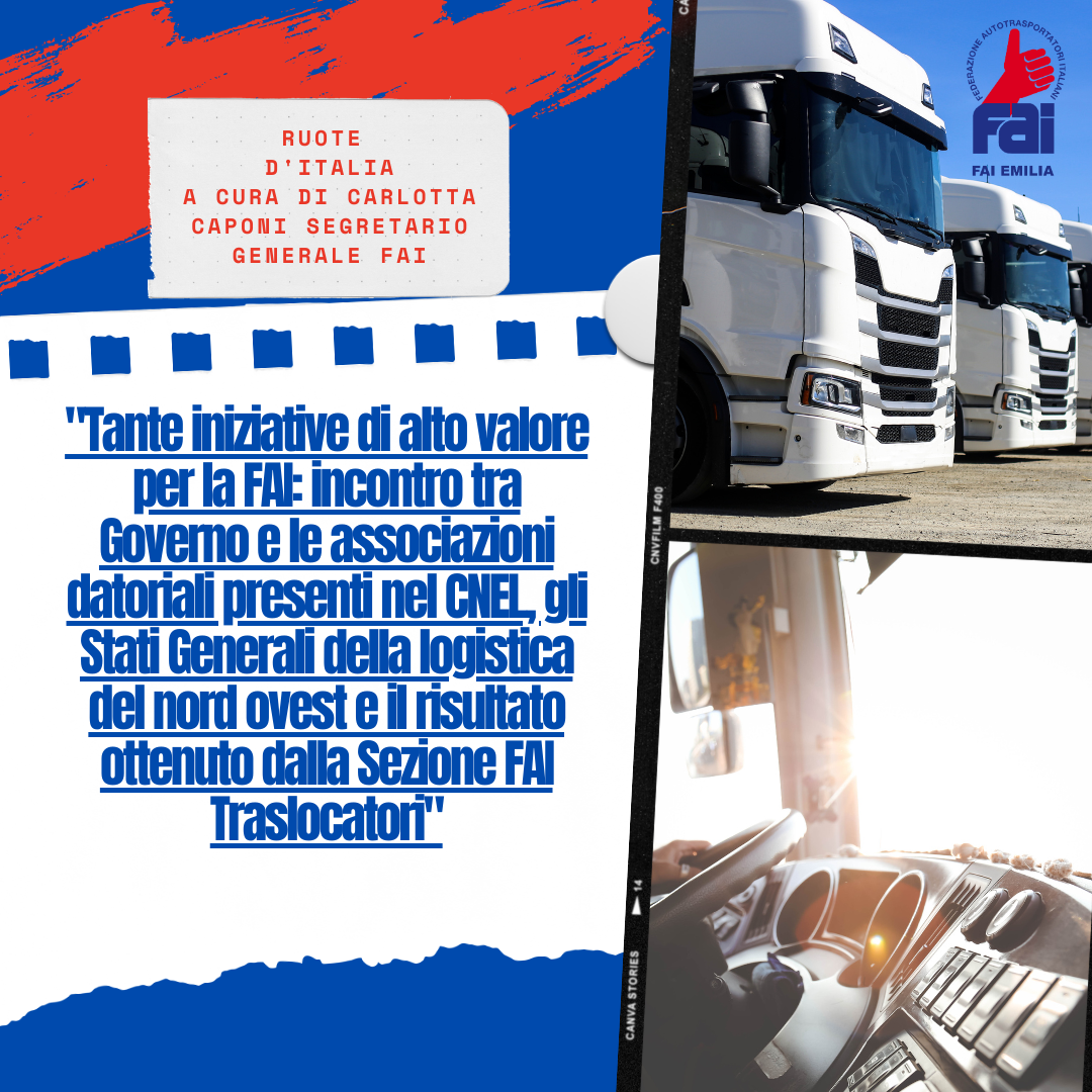 Ruote d’Italia: “Tante iniziative di alto valore per la settimana della FAI”